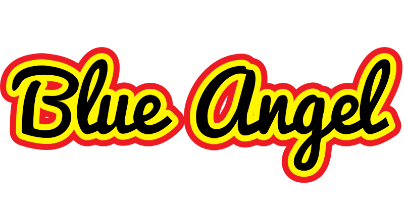 Blue Angel flaming logo